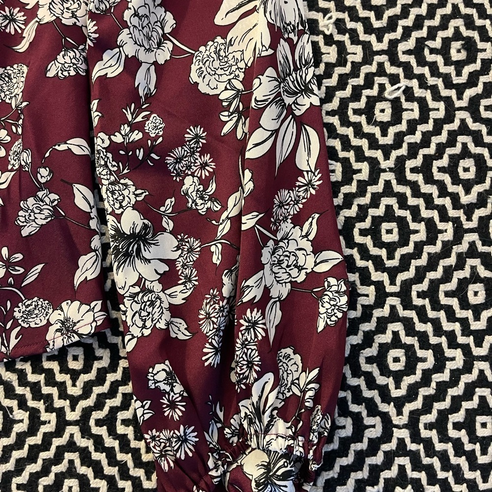 Bardot Satin Wrap Top - Picture 9 of 11